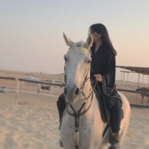 Waad Mohammed Instagram - توقعت الخيل سهل والله يخرش 😂