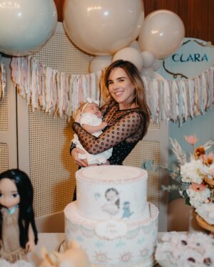 Wanessa Camargo Instagram - Entre um compromisso e outro, corri pra dar aquele abraço, curtir um pouquinho esse momento especial e me encher do amor mais puro que existe. Ontem foi o 3º mêsversário da Clara!

Minha princesa, você é luz, é força, é amor! Dirmã te ama infinitamente! ❤️

📸 @thailazarinifotografia