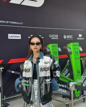 Wang Feifei Instagram - F1 is really fun！ love it❤️
 #f1 #fei