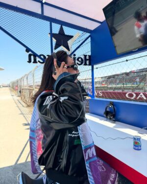 Wang Feifei Instagram - F1 is really fun！ love it❤️
 #f1 #fei