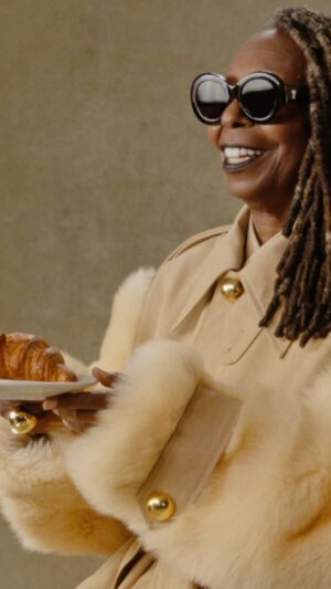 Whoopi Goldberg Instagram - Who wants a cold croissant?
 
@whoopigoldberg
 
#AmiParis #AmiFW24 #WhoopiGoldberg