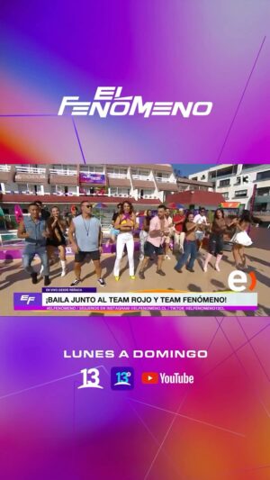 Yamna Lobos Instagram - ¡Baila junto al Team Fenómeno y el Team Rojo! 🤩

#ElFenómeno13 😎 La fiesta del verano 🏖️ ¡De lunes a viernes por todas las plataformas de #Canal13 📱🖥️💻