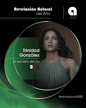 Yare Santana Instagram - ¡Nuestros Nominados a Revelación Actoral del Año! En esta categoría se premia a la actriz o actor que dio una interpretación impresionante y se ha puesto en el mapa de las estrellas 🌟🔥 
.
.
.
#aura #auraseries #eresloqueves #series #PremiosAura2025