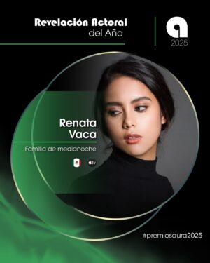 Yare Santana Instagram - ¡Nuestros Nominados a Revelación Actoral del Año! En esta categoría se premia a la actriz o actor que dio una interpretación impresionante y se ha puesto en el mapa de las estrellas 🌟🔥 
.
.
.
#aura #auraseries #eresloqueves #series #PremiosAura2025