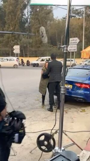Yasmine Ammari Instagram - 🎬🎬🎬🎬🎬 #berani  حرقت أم بفقدان ابنتها بسبب زوجها #coulisses