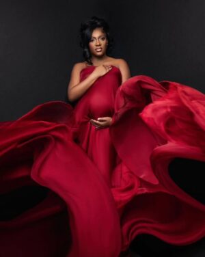 Yvonne Okoro Instagram - My baby is a yummy mummy @roselineokoro. May God protect and bless your home.
