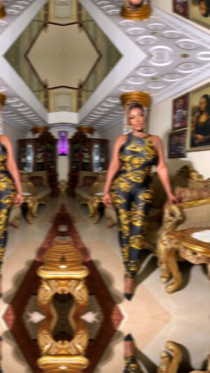 Yvonne Okoro Instagram - Thank you to my lovely team for making me look foine.. Hair @oh_my_hairr  MUA and videographer toh badt  @chelseablaq_ 📷 @vikipixel_