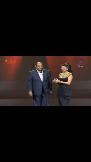 Zain Awad Instagram - من اجمل الشخصيات الي قابلتهم عالمسرح الفنان احمد بدير ..وارتجلنا امام الجمهور 💖 احمد بدير في مهرجان تايكي ٢.١٢ .. @bdyr7033
