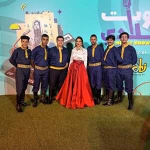 Zain Awad Instagram - @sawtbladi 🎙️🎤
#zainawad 
@nas.entmt #love 
#music #lovejo 
style 
@alaasamman_ 
@amjadhamori 
Makeup @makeupbyissahishan 
Hair @george.zahra
