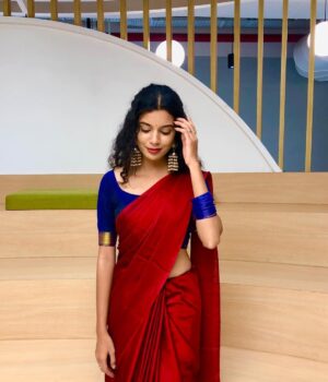 abinayaa ravichander Instagram - To light up your hearts🪔✨