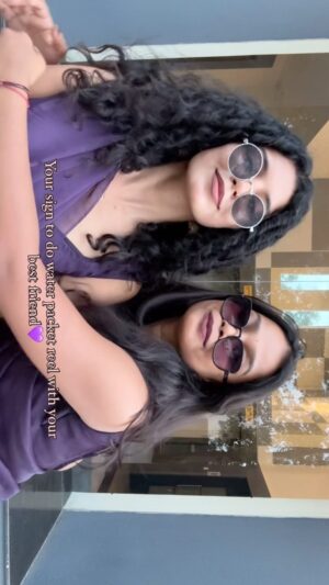 abinayaa ravichander Instagram - 💜 @_snehaanair_ 
.
.
.
#reels #reelsvideo #reelsinstagram #reelitfeelit #reelkarofeelkaro #reelsindia #reelsofinstagram
#instagram #instagood #instadaily #trendingreels #trendingsongs #trend #dance #dancereels#waterpacket