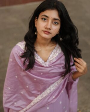 laavanya prol Instagram - Fav song 🦋
Outfit @aarni.clothing 🪻💜
📸@vasy_vendra 🤌🏻❤️
.
.
.
.
#photooftheday #candid #instagood #fashionstyle #pinterestaesthetic #photographylovers #portrait #potraitphotography #picoftheday #indianwear #fashionmodel #fashion #candidphotography #goodvibes #goldenhour #trend #tamilmusic #photoshoots #photoshoot #smile