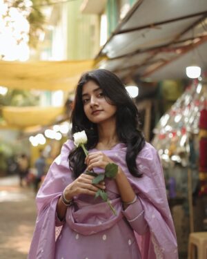 laavanya prol Instagram - Fav song 🦋
Outfit @aarni.clothing 🪻💜
📸@vasy_vendra 🤌🏻❤️
.
.
.
.
#photooftheday #candid #instagood #fashionstyle #pinterestaesthetic #photographylovers #portrait #potraitphotography #picoftheday #indianwear #fashionmodel #fashion #candidphotography #goodvibes #goldenhour #trend #tamilmusic #photoshoots #photoshoot #smile
