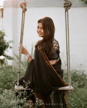 rithanya duraiswamy Instagram - I can’t stop thinking about you 🖤🦋.
.
.
📸: @framesbykarthick @aurora__diaries @rkarthick_____ 
.
.

.

#photo #pictureoftheday #instagram #instaphoto #instafashion #photoshoot #photographer #model #poster #pose #smile #rithanyaduraiswamy #black #saree #creators #shooting #shoot #fire #background #love #lifestyle #perfect #modeling #portrait #photooftheday #picture #photography #portraitphotography #instadaily #costume