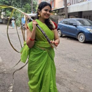 srimathi chimu Instagram - இனிய பொங்கல் நல்வாழ்த்துக்கள் 😚💚💯