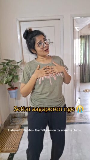 srimathi chimu Instagram - Bayama iruku😭😭😭 Tag someone who relates!