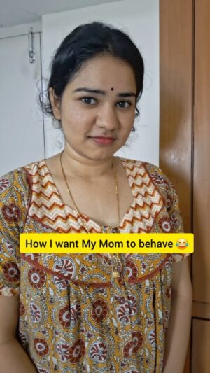 srimathi chimu Instagram - Send this to ur Mom😂