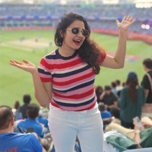 srimathi chimu Instagram - India Vs Pakistan Match ❤️‍🔥❤️‍🔥❤️‍🔥 
.
.
.
.
Thankyou for Making this happen🥹
 @hashifyofficial