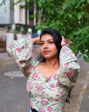 swetha kumar Instagram - No caption Needed💚🦋 @swethakumar_off 

#instagram #post #trending #swethakumar_off